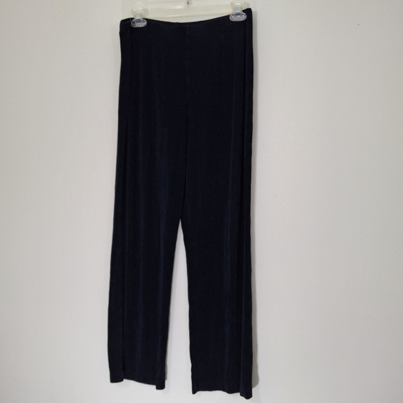 Chico's Timeless Navy Blue Travelers Pants, 12/14R - Picture 1 of 11